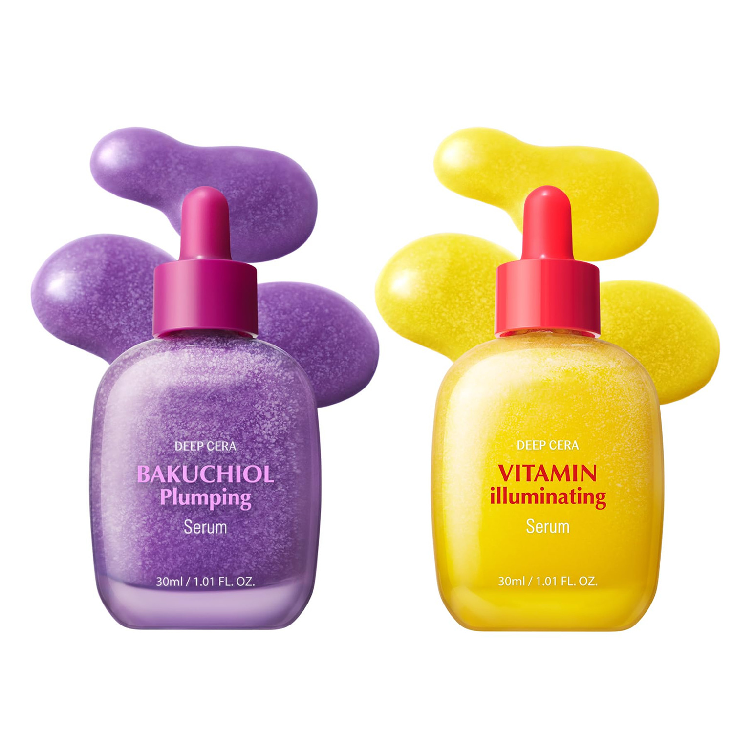 Bakuchiol Retinol Alternative - เซรั่มบาคูชิออลและวิตามินซี ช่วยลดเลือนริ้วรอยและปรับผิวกระจ่างใส สำหรับผิวเปล่งปลั่งและกระชับ ทางเลือกที่อ่อนโยนแทนเรตินอล วิตามินเพิ่มความเปล่งปลั่ง