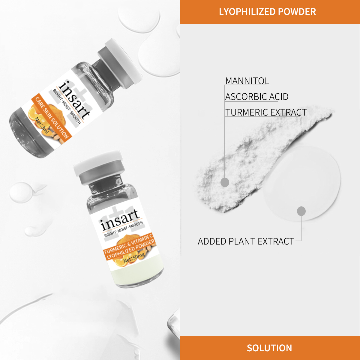 ชุดผงขมิ้นวิตามินซีฟรีซดราย 2  - Vitamin C Powder บทวิจารณ์และราคา