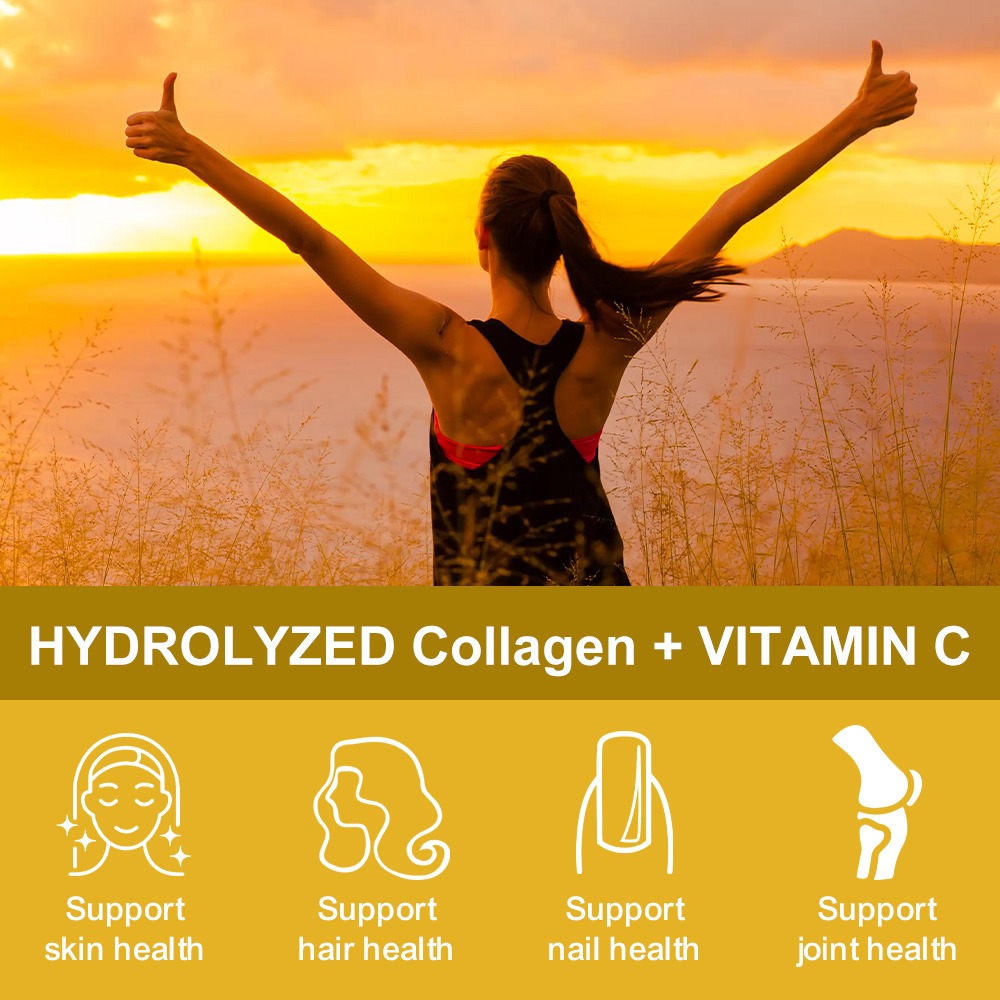 คอลลาเจนเปปไทด์ไฮโดรไลซ์เสริมว - Vitamin C Powder บทวิจารณ์และราคา