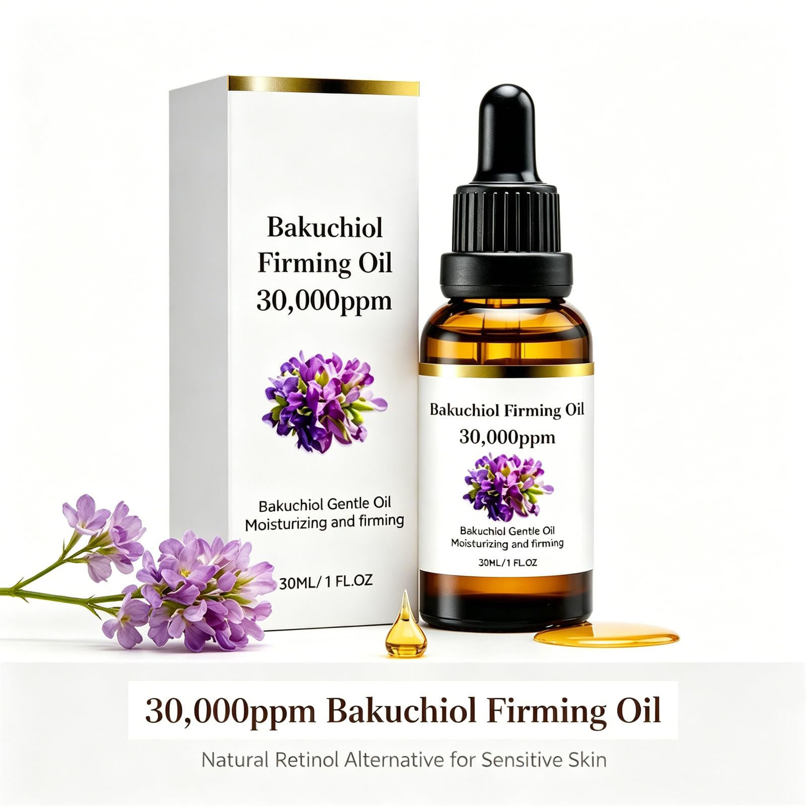 น้ำมันบำรุงผิวบาคูชิออล สูตรเข - Bakuchiol Retinol Alternative บทวิจารณ์และราคา