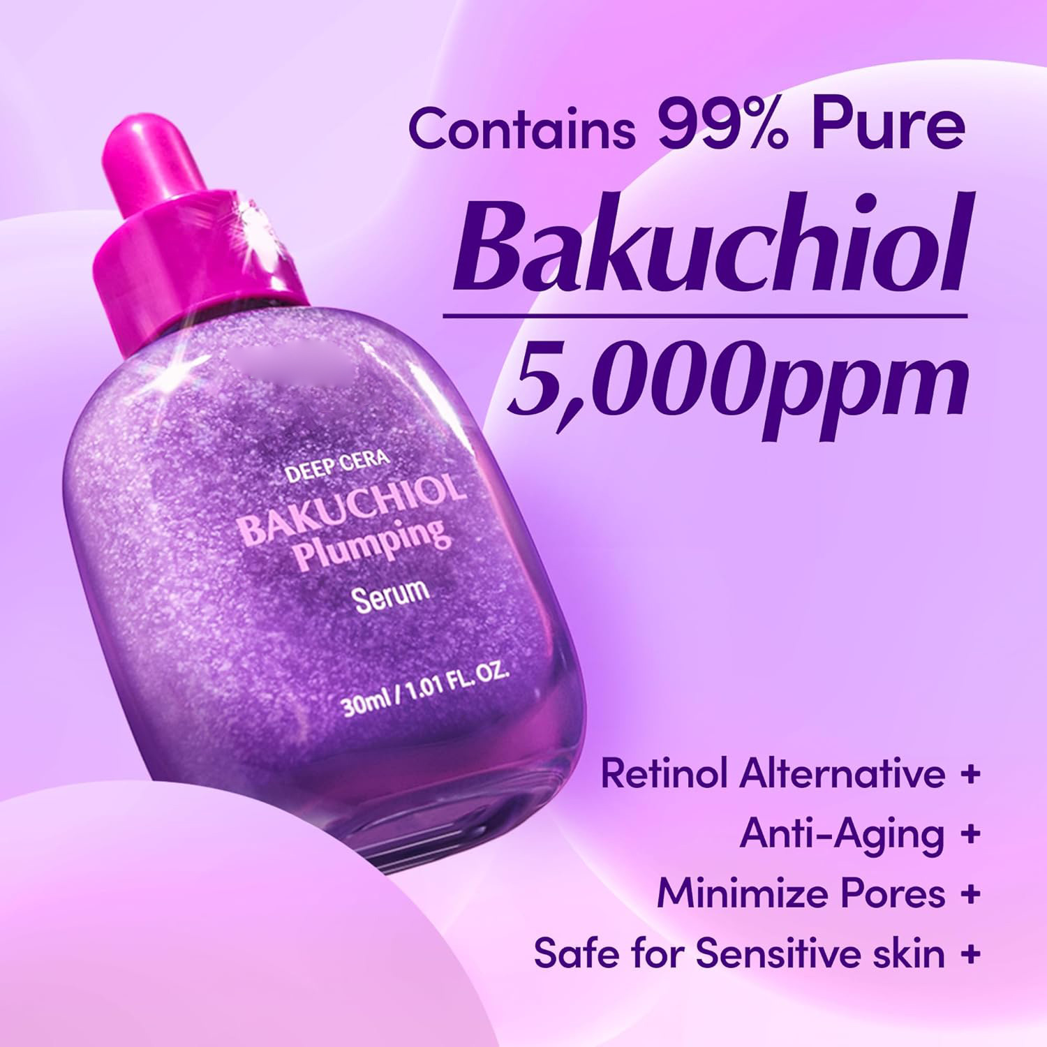 เซรั่มบาคูชิออลและวิตามินซี ช่ - Bakuchiol Retinol Alternative บทวิจารณ์และราคา